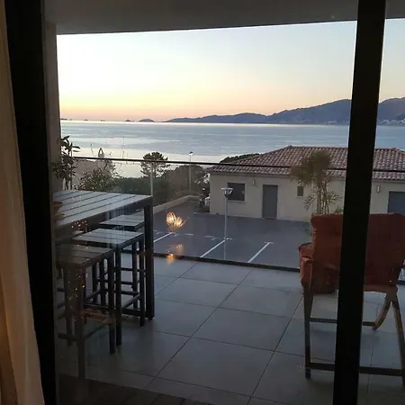 Appt Vue Baie Ajaccio Pietrobeach à 25m D'une Crique Magnifique *