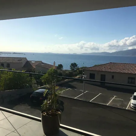 Apartment Appt Vue Baie Ajaccio Pietrobeach A 25m D'une Crique Magnifique *