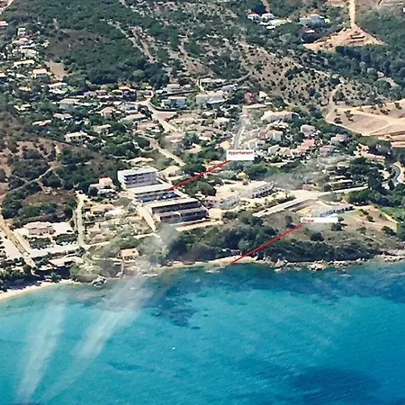 Appt Vue Baie Ajaccio Pietrobeach A 25m D'une Crique Magnifique Apartment Pietrosella